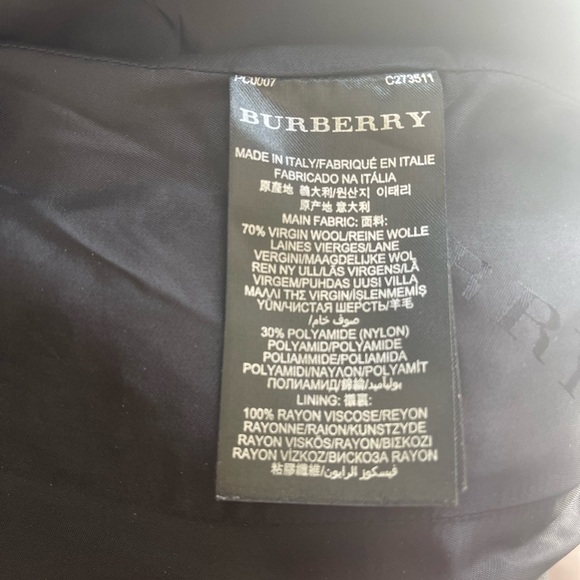 Burberry Prorsum Luxury Virgin Wool Trenchcoat - Picture 14 of 17